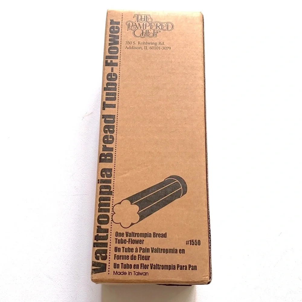 The Pampered Chef New VALTROMPIA BREAD TUBE‎ FLOWER